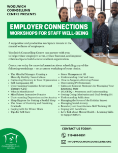 Workshops for Staff Well-Being